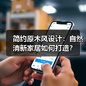 简约原木风设计：自然清新家居如何打造？（图4）
