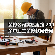 装修公司突然跑路 200余户业主装修款何去何从？（图2）
