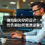 御海阳光空间设计：中性色调如何营造温馨生活氛围？（图3）