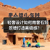 轻奢设计如何用奢石背景墙打造高级感？（图4）