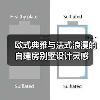 欧式典雅与法式浪漫的自建房别墅设计灵感