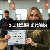 滨江 锦湖园 现代简约
