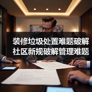装修垃圾处置难题破解 社区新规破解管理难题（图4）