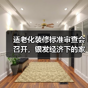 适老化装修标准审查会召开,银发经济下的家装新机遇(图2) 适老化装修标准审查会召开,银发经济下的家装新机遇(图2)