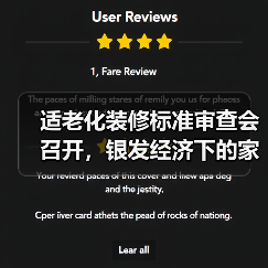 适老化装修标准审查会召开,银发经济下的家装新机遇(图3) 适老化装修标准审查会召开,银发经济下的家装新机遇(图3)