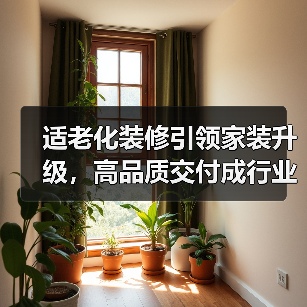 适老化装修引领家装升级，高品质交付成行业新方向？