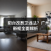 阳台改厨卫违法？广州新规全面解析