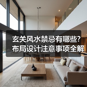 玄关风水禁忌有哪些？布局设计注意事项全解析