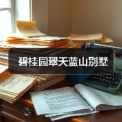 碧桂园翠天蓝山别墅