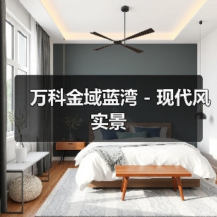 万科金域蓝湾 - 现代风实景（图2）