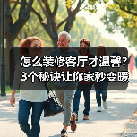 怎么装修客厅才温馨？3个秘诀让你家秒变暖居（图2）