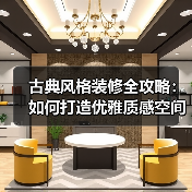 古典风格装修全攻略:如何打造优雅质感空间?(图2) 古典风格装修全攻略:如何打造优雅质感空间?(图2)