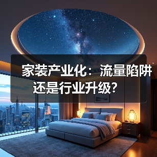 家装产业化:流量陷阱还是行业升级?(图2) 家装产业化:流量陷阱还是行业升级?(图2)