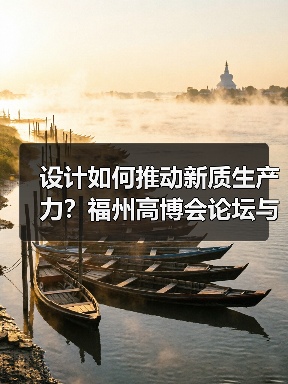设计如何推动新质生产力?福州高博会论坛与展览深度解析(图2) 设计如何推动新质生产力?福州高博会论坛与展览深度解析(图2)