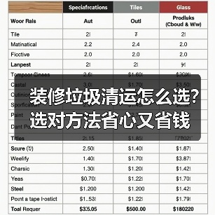 装修垃圾清运怎么选?选对方法省心又省钱(图4) 装修垃圾清运怎么选?选对方法省心又省钱(图4)