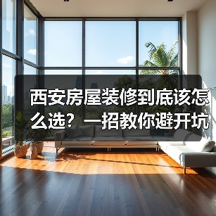 西安房屋装修到底该怎么选？一招教你避开坑（图1）