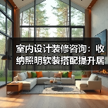 室内设计装修咨询：收纳照明软装搭配提升居住舒适度（图2）