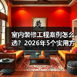 室内装修工程案例怎么选？2026年5个实用方法（图3）