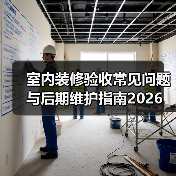 室内装修验收常见问题与后期维护指南2026(图3) 室内装修验收常见问题与后期维护指南2026(图3)