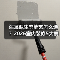 海藻泥生态墙艺怎么选?2026室内装修5大要点与避坑指南(图1) 海藻泥生态墙艺怎么选?2026室内装修5大要点与避坑指南(图1)