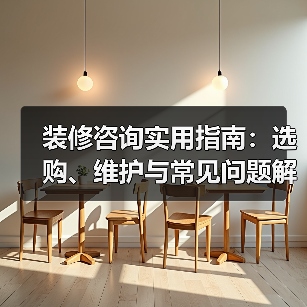 装修咨询实用指南:选购、维护与常见问题解析2026(图2) 装修咨询实用指南:选购、维护与常见问题解析2026(图2)