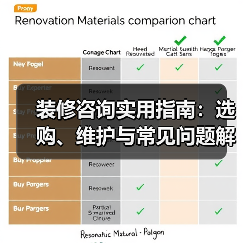 装修咨询实用指南：选购、维护与常见问题解析2026