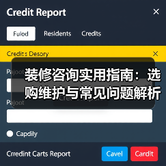 装修咨询实用指南：选购维护与常见问题解析2026