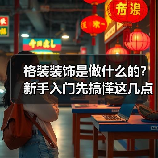 格装装饰是做什么的？新手入门先搞懂这几点