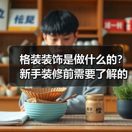 格装装饰是做什么的？新手装修前需要了解的服务范围